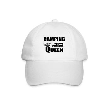 Camping - Baseballkappe - Weiß/Weiß - Vorne
