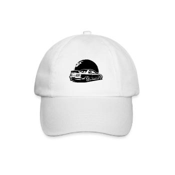 R32 Sun Gift JDM Motorsport Japan Car - Baseball Cap - white/white - Front
