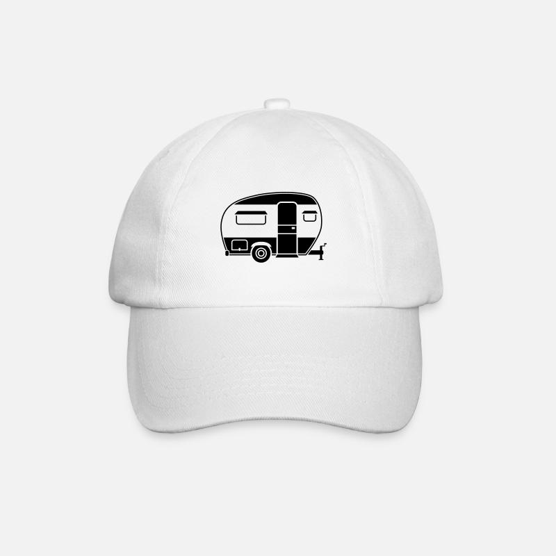 Caravan - Baseball Cap - white/white