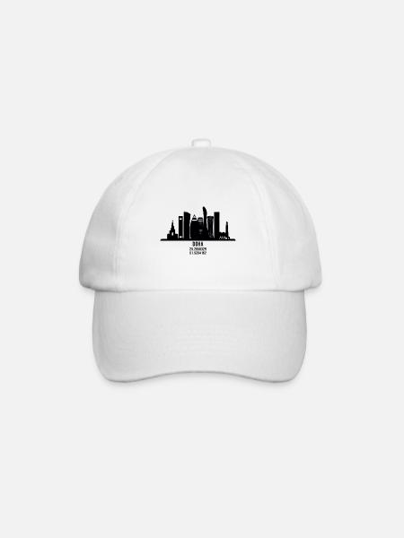 Qatar Doha doha qatar - Casquette classique - blanc/blanc