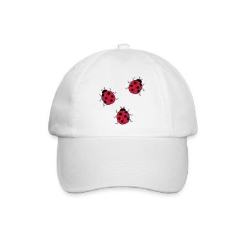 ladybug - Baseball Cap - white/white - Front