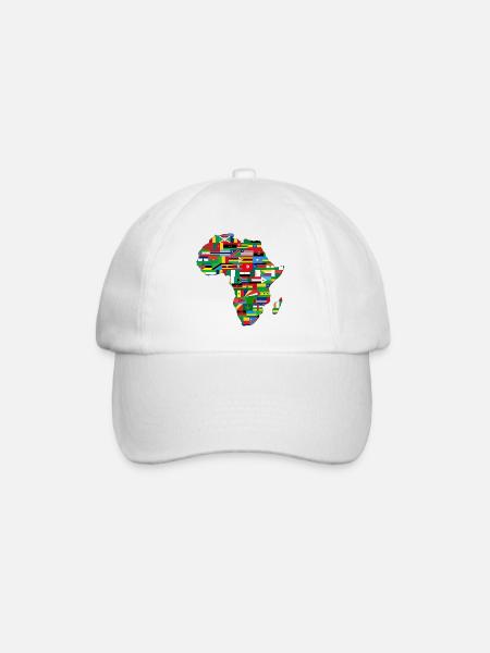 Africa Unite - Casquette classique - blanc/blanc