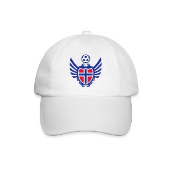 Football Crest (Norway) - Baseball Cap - white/white - Front