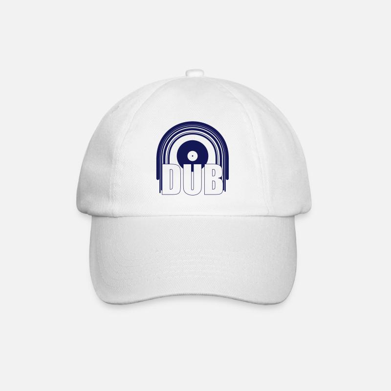 Dub - Baseballkappe - Weiß/Weiß