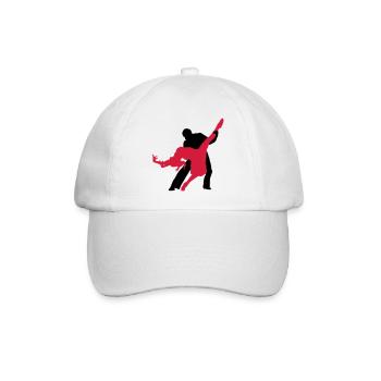 la danse de salon - Casquette classique - blanc/blanc - Devant
