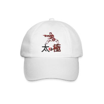 Combattants de Taichi - Casquette classique - blanc/blanc - Devant