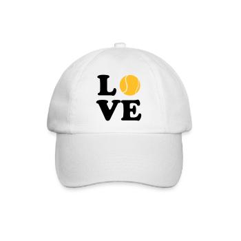 Love Tennis - Casquette classique - blanc/blanc - Devant