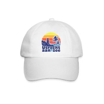 Utrecht au bord de la mer - Casquette classique - blanc/blanc - Devant
