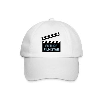 ★ Couleurs de conception modifiables ★ Future star de cinéma - Casquette classique - blanc/blanc - Devant