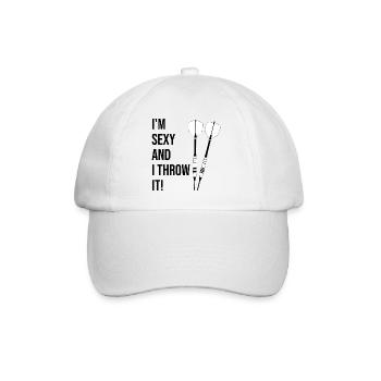 cible sexy fléchette - Casquette classique - blanc/blanc - Devant