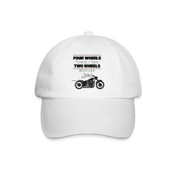 Bikers - Baseball Cap - white/white - Front