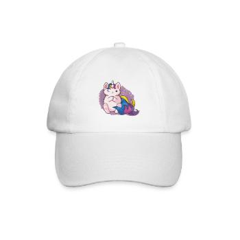 Kitty katacorn unicorn cat - Baseball Cap - white/white - Front