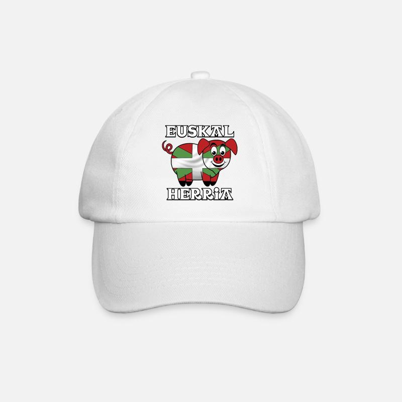 Cochon Basque - Casquette classique - blanc/blanc