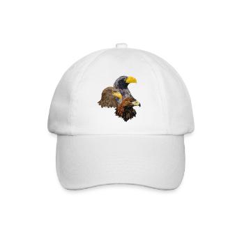 Oiseaux de proie - Casquette classique - blanc/blanc - Devant