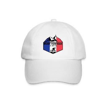 Mont Ventoux - Baseballkappe - Weiß/Weiß - Vorne