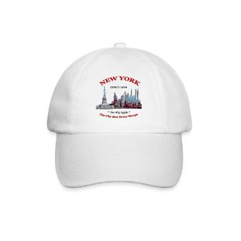 NEW YORK 1624 CREATION Louis RUNEMBERG ADAGP - Casquette classique - blanc/blanc - Devant