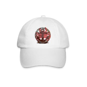 Le crabe de maritim - Casquette classique - blanc/blanc - Devant