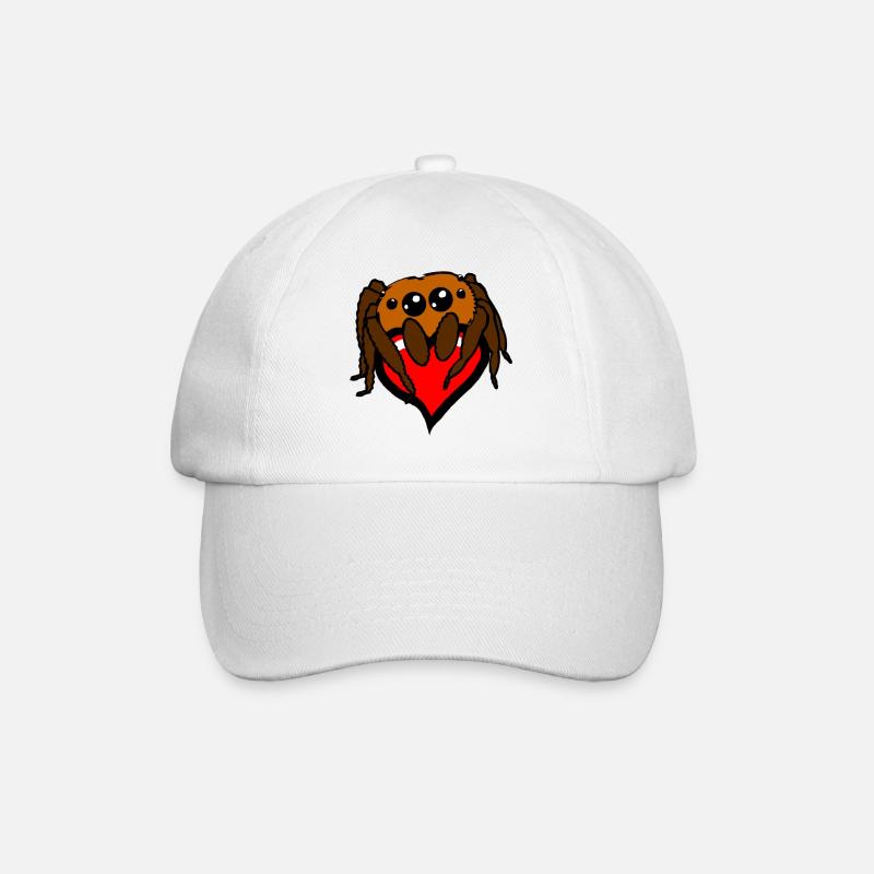 Springerliebe - Baseballkappe - Weiß/Weiß