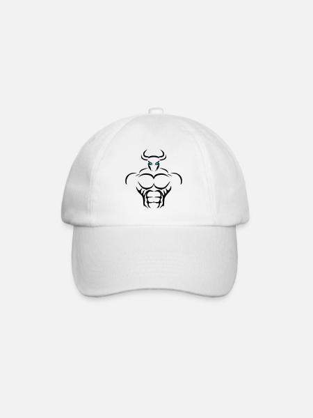 Alpha Taurus Deluxe - Casquette classique - blanc/blanc