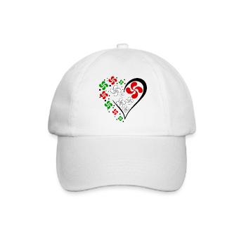 Cœur Basque - Casquette classique - blanc/blanc - Devant