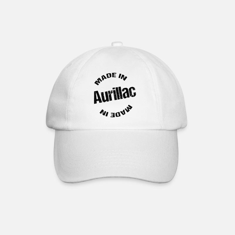 Made in Aurillac - Casquette classique - blanc/blanc
