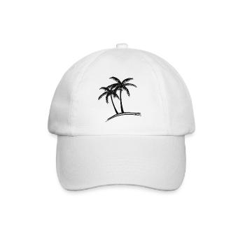 Palme - Cappello con visiera - bianco/bianco - Fronte
