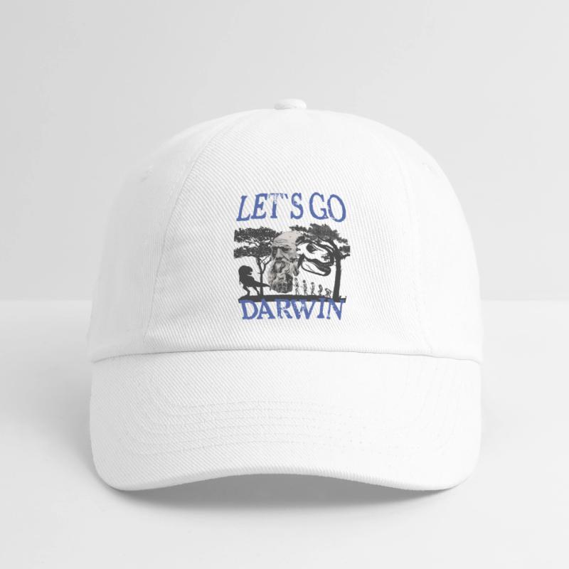 Idée cadeau textile Charles Darwin Evolution Casquette classique