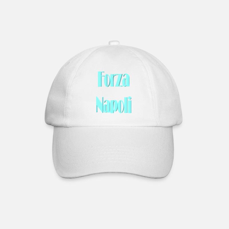 Napoli per sempre - Casquette classique - blanc/blanc