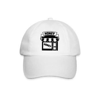 Logo boutique de miel - Casquette classique - blanc/blanc - Devant