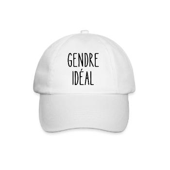 gendre idéal - Casquette classique - blanc/blanc - Devant