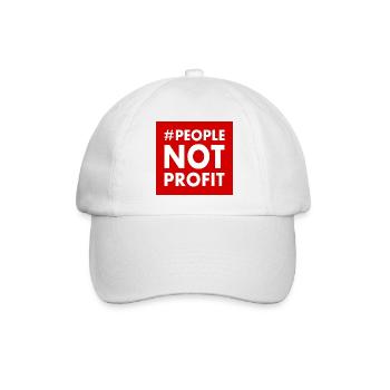 People not profit - Casquette classique - blanc/blanc - Devant