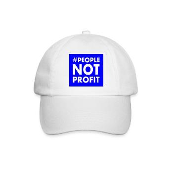People not profit - Casquette classique - blanc/blanc - Devant