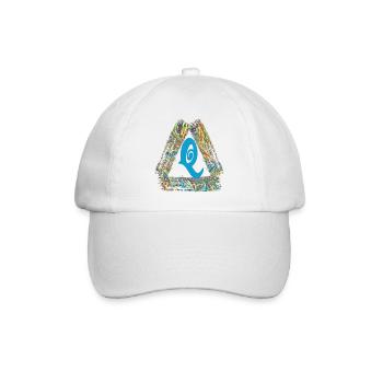 e 201 q - Casquette classique - blanc/blanc - Devant
