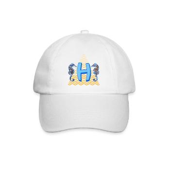 Hippocampe e 262 h - Casquette classique - blanc/blanc - Devant