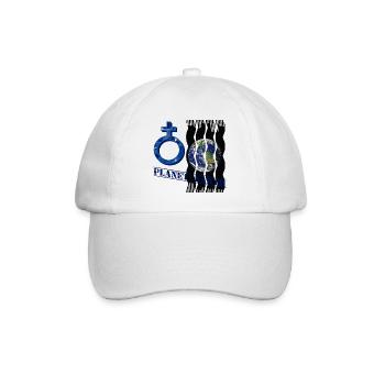 Planet Earth E 12 - Baseball Cap - white/white - Front
