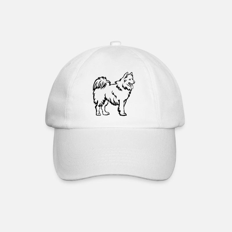 Samoyède - Casquette classique - blanc/blanc
