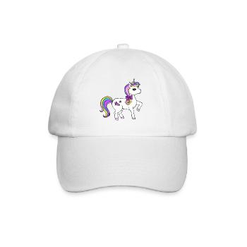 Licorne - Casquette classique - blanc/blanc - Devant