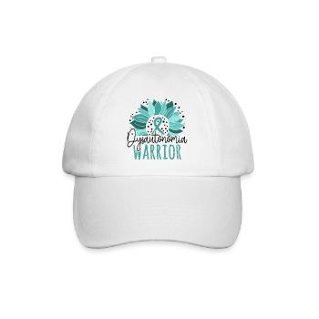 Sunflower Dysautonomia Warrior - Baseball Cap - white/white - Front