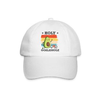 Fußballspieler Avocado - Baseballkappe - Weiß/Weiß - Vorne