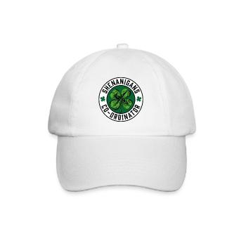 Shenanigans Koordinator - Baseballkappe - Weiß/Weiß - Vorne