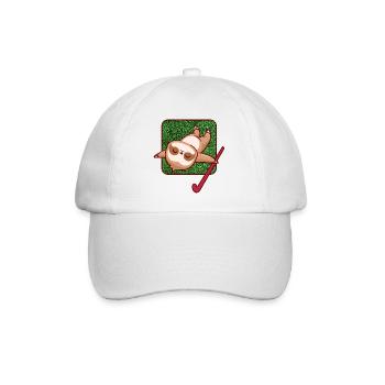 Hockey Field Hockey Hockey Player Hockey Chill - Baseball Cap - white/white - Front