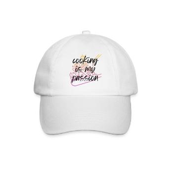La cuisine est ma passion! - Casquette classique - blanc/blanc - Devant