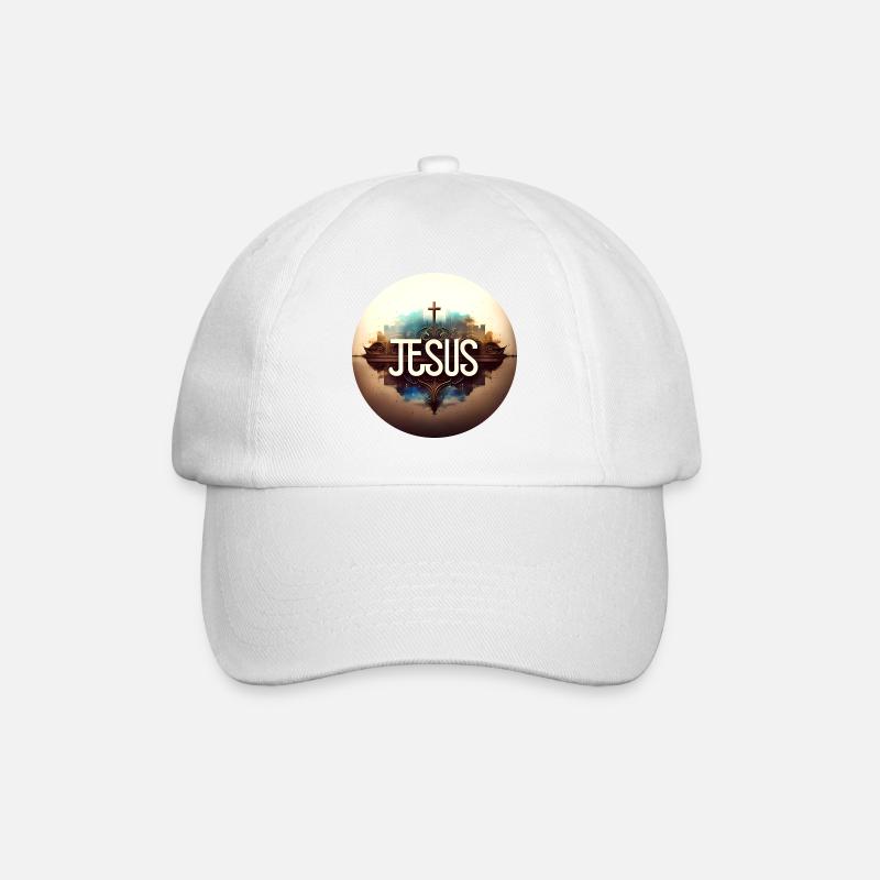 Jésus-Christ de Nazareth Foi Bible Jésus - Casquette classique - blanc/blanc