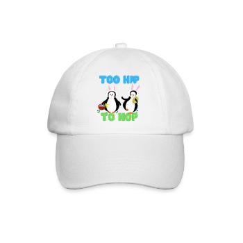 Too Hip to Hop Pingu Easter Bunny - Baseball Cap - white/white - Front