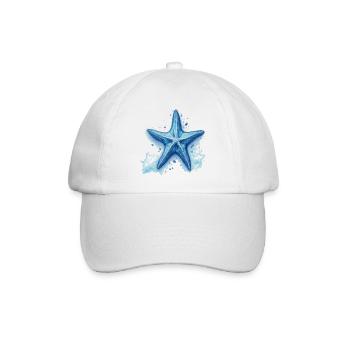 Étoile de mer - Casquette classique - blanc/blanc - Devant