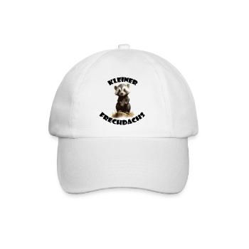 kleiner Frechdachs - Baseballkappe - Weiß/Weiß - Vorne