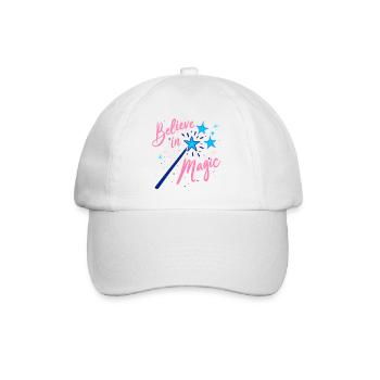 Croyez en la magie - Casquette classique - blanc/blanc - Devant