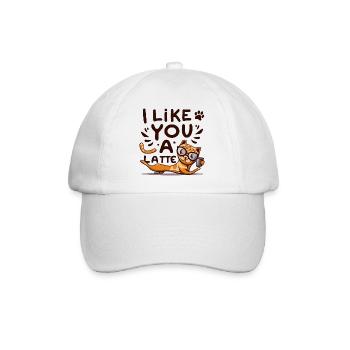 Macchiato - Baseballkappe - Weiß/Weiß - Vorne