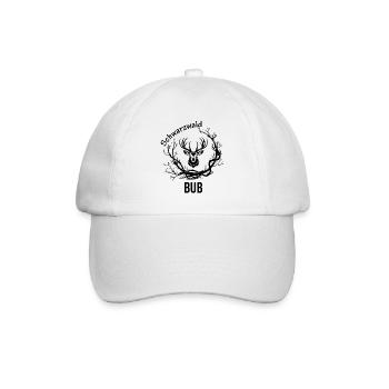 Schwarzwald Bub - Baseballkappe - Weiß/Weiß - Vorne