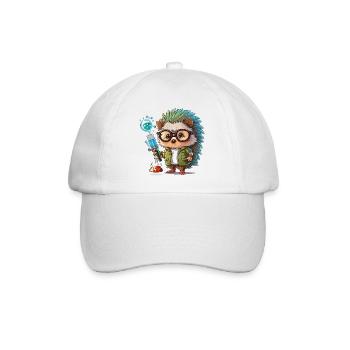 Hedgehog Lab - Baseball Cap - white/white - Front